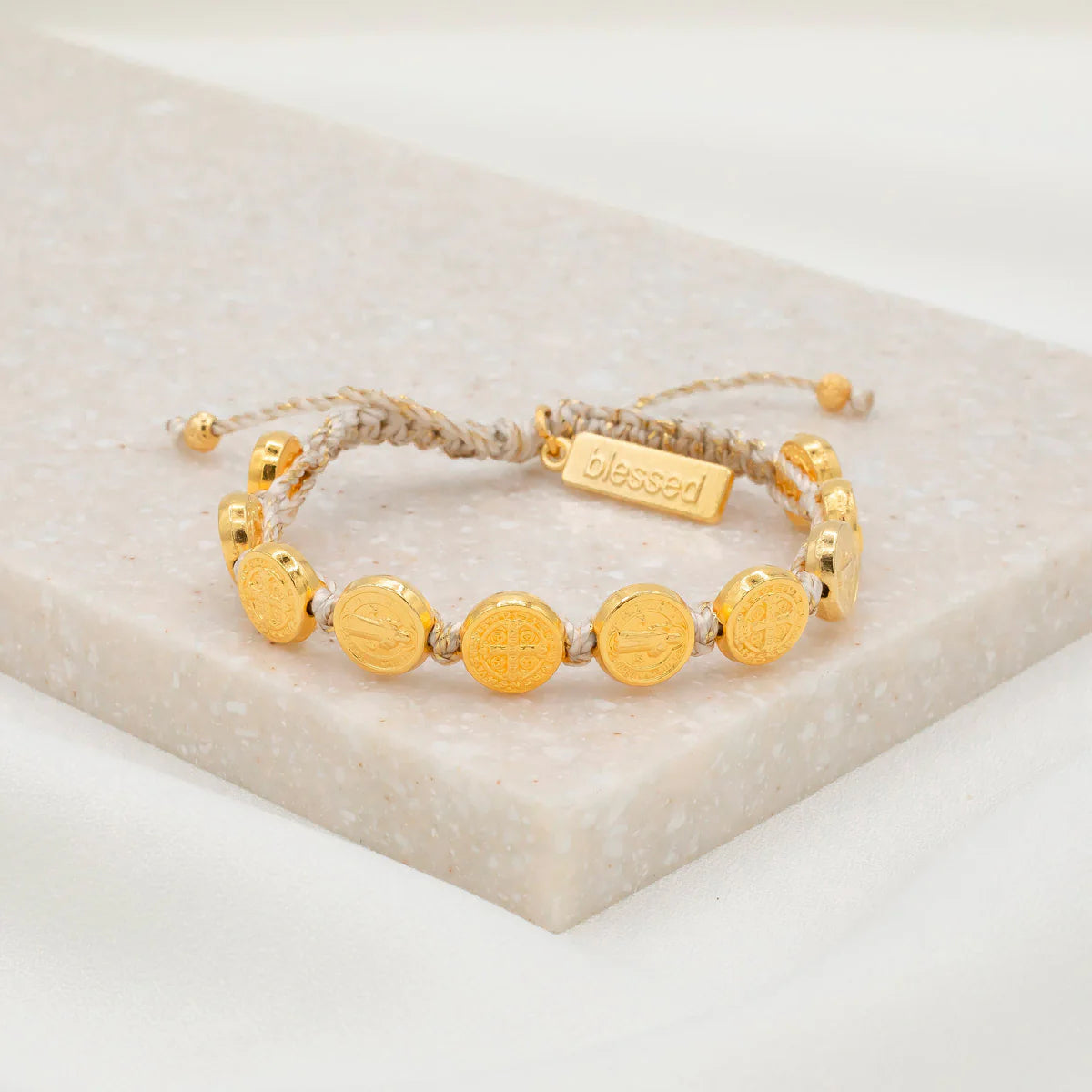 Benedictine Blessing Bracelet - Gold Medals