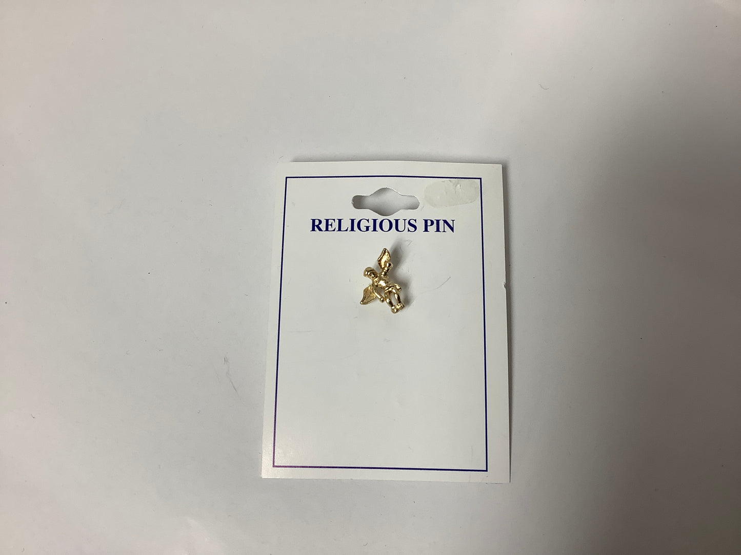 Religious Pin - Gold Angel