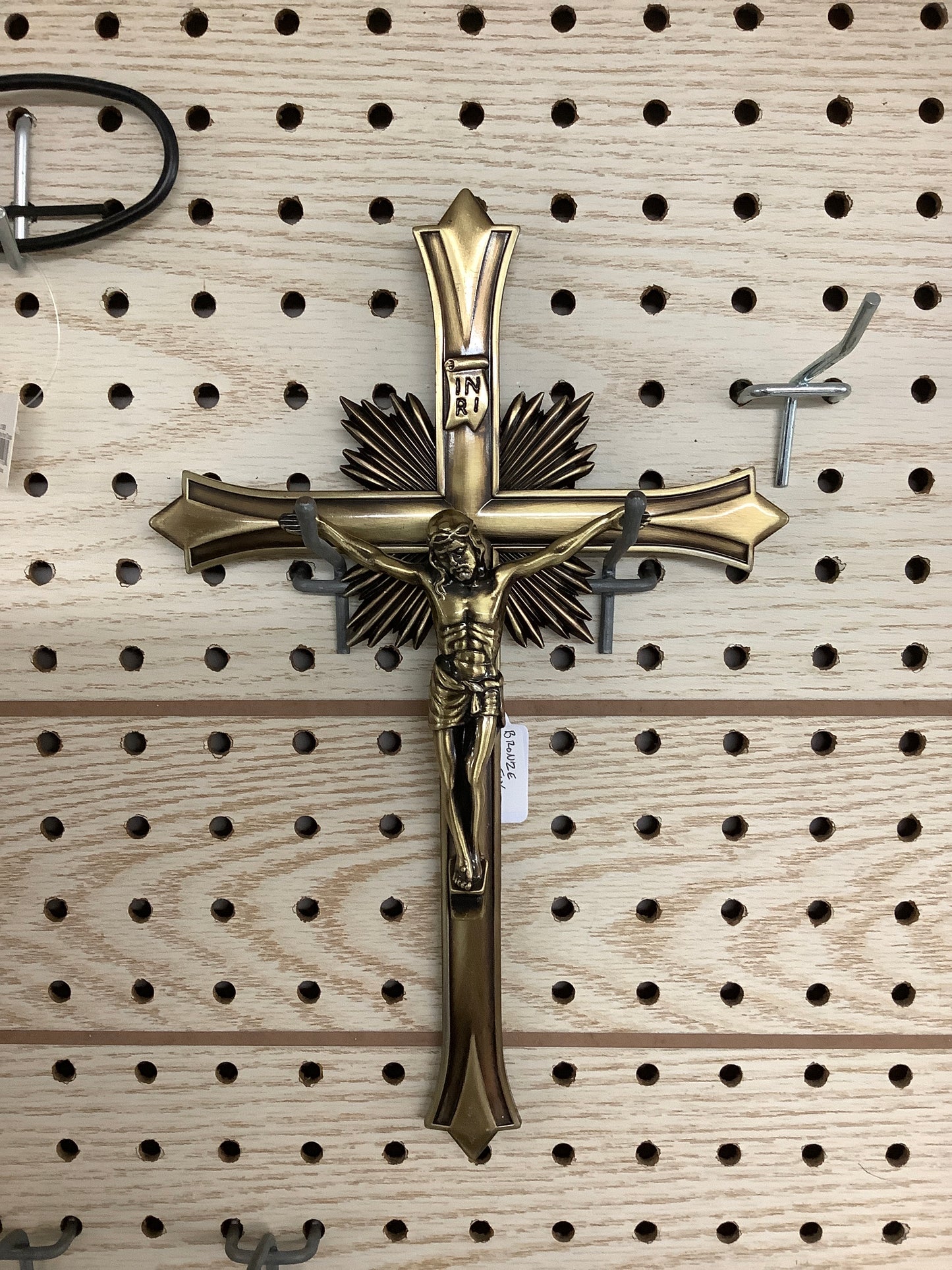 11" Bronze Crucifix