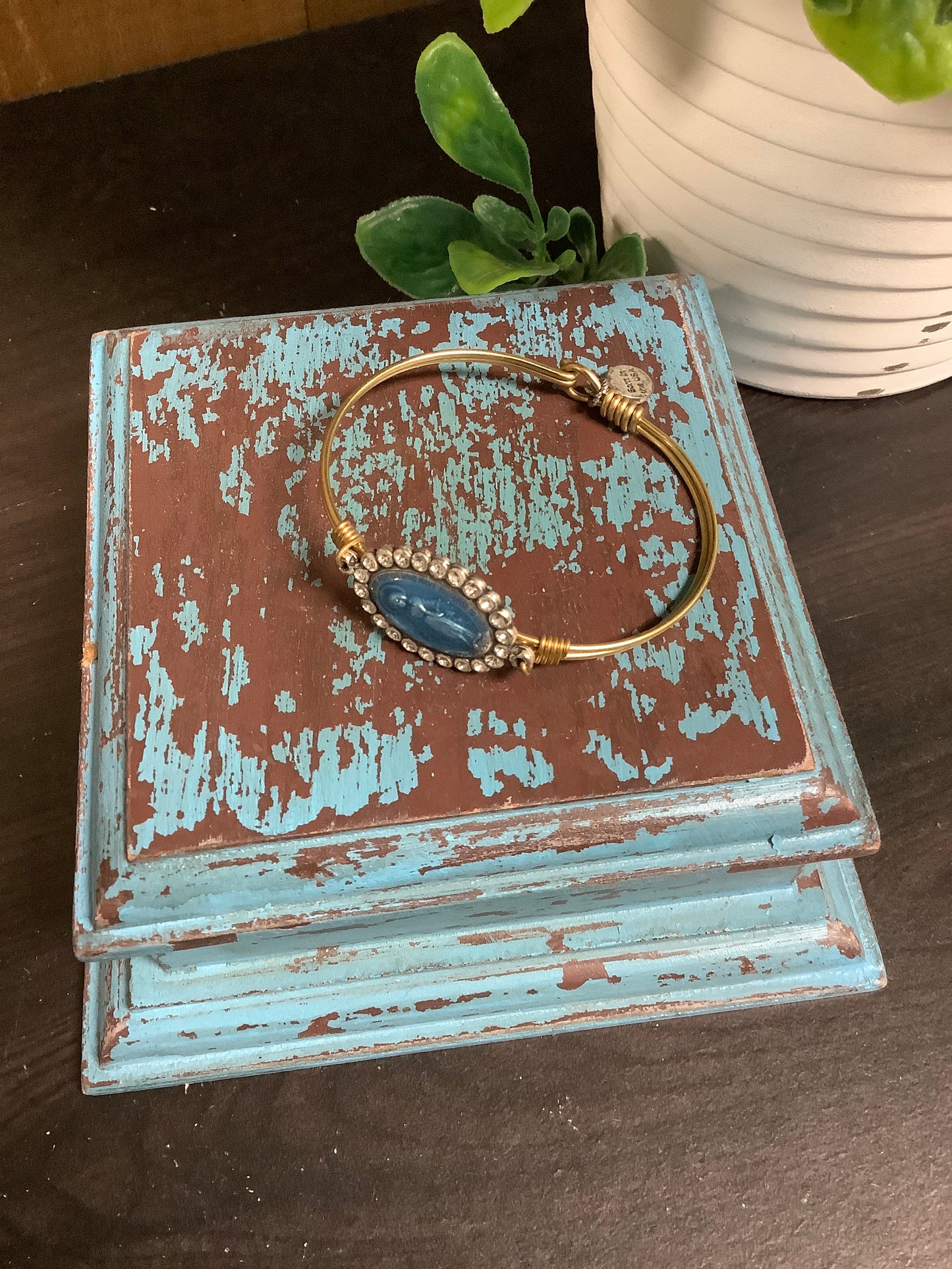 Crystal Miraculous Bangle Bracelet