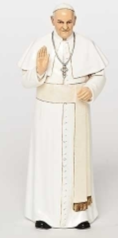 Pope Francis Statue