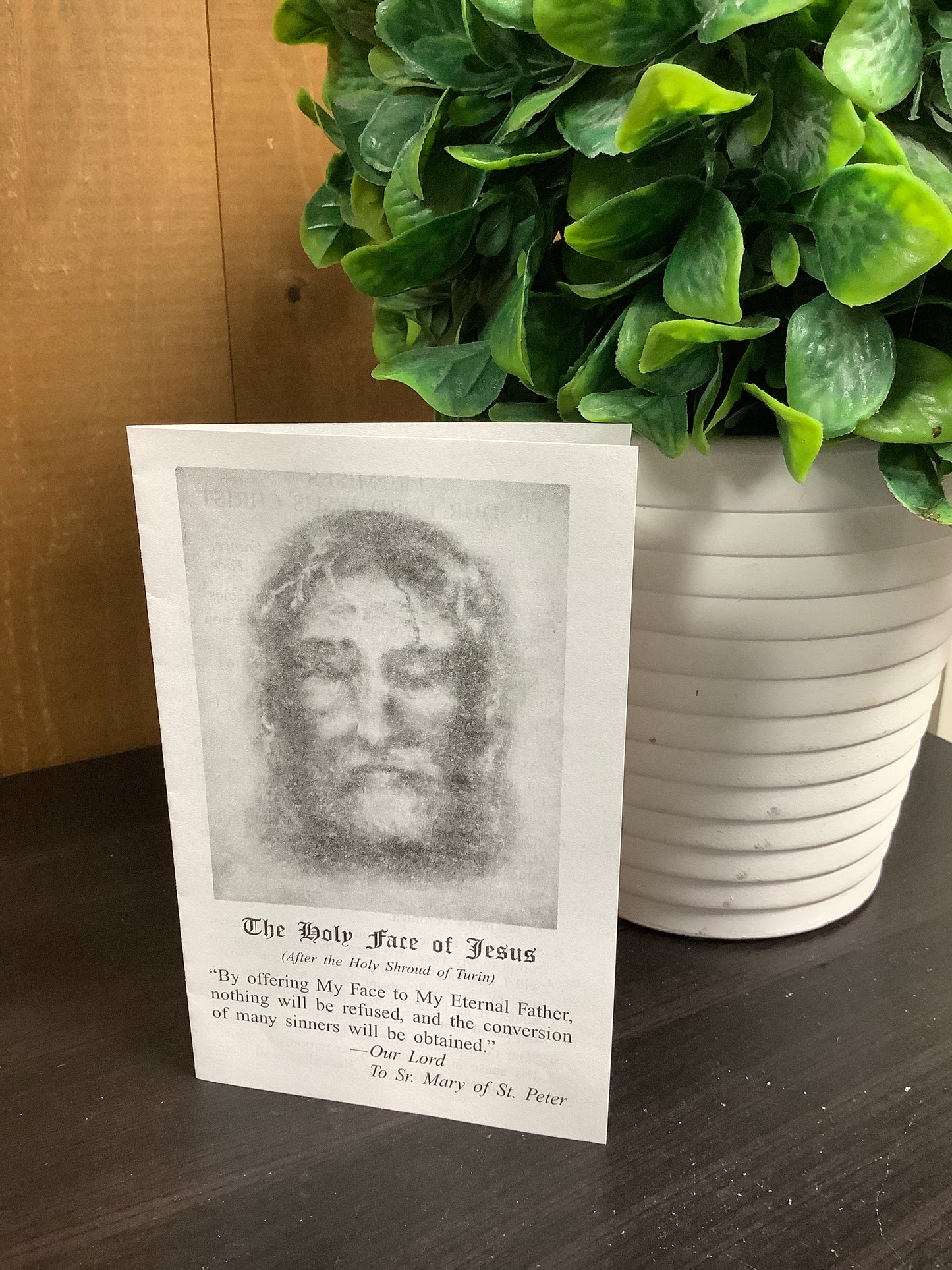 The Holy Face of Jesus Pamphlet