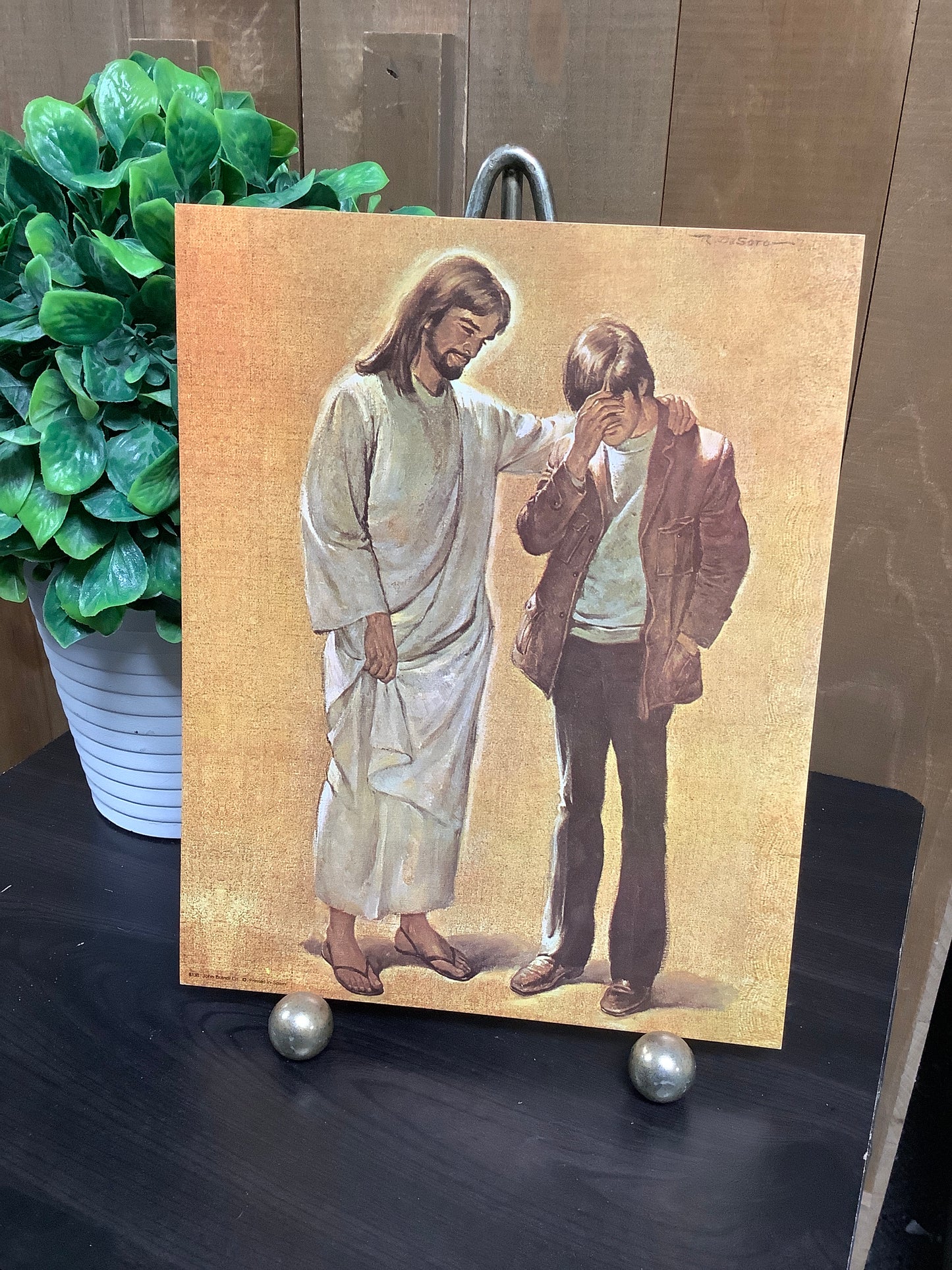 8x10 Print Jesus with Young Adult (Forgiven)