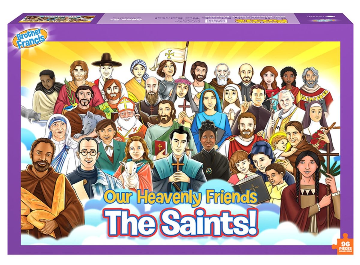 Brother Francis Puzzle: The Saints (Floor, 96 PC)