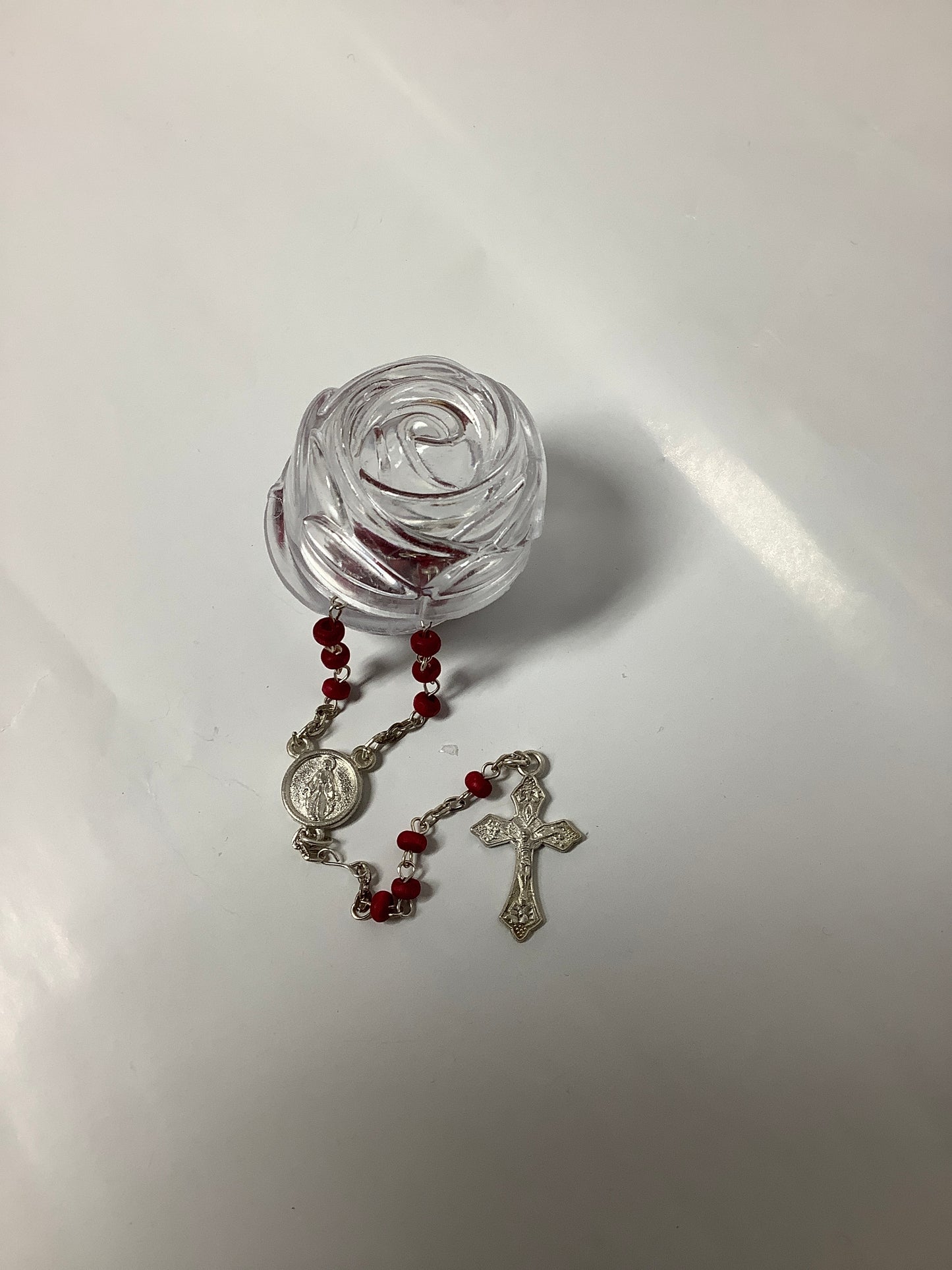 Red Rose Petal Rosary