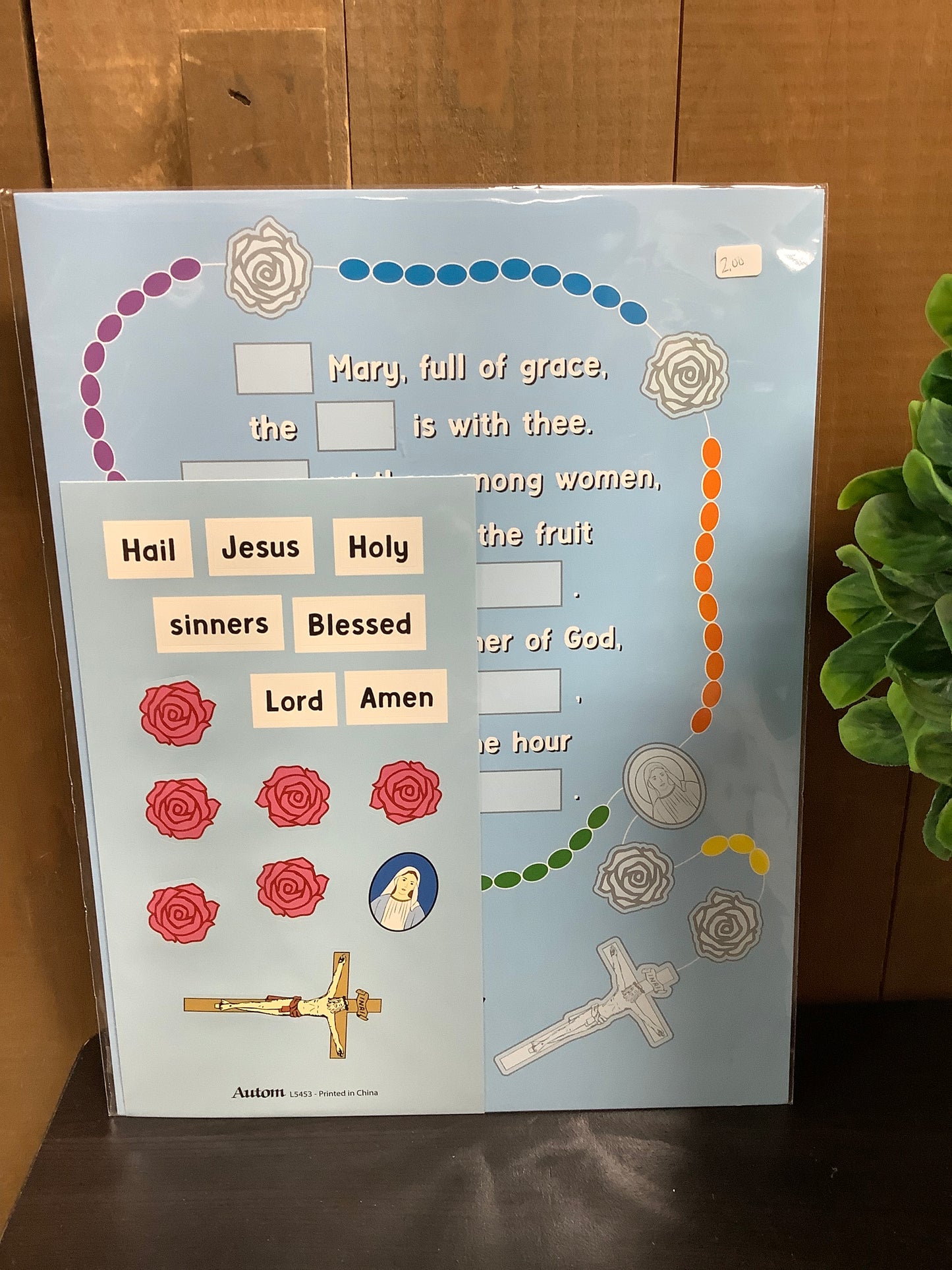 Hail Mary Sticker Sheet