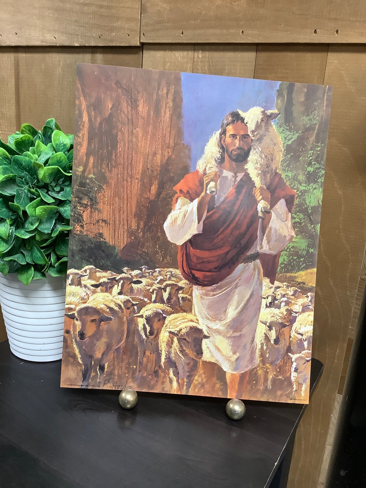 11x14 Print Jesus with Sheep