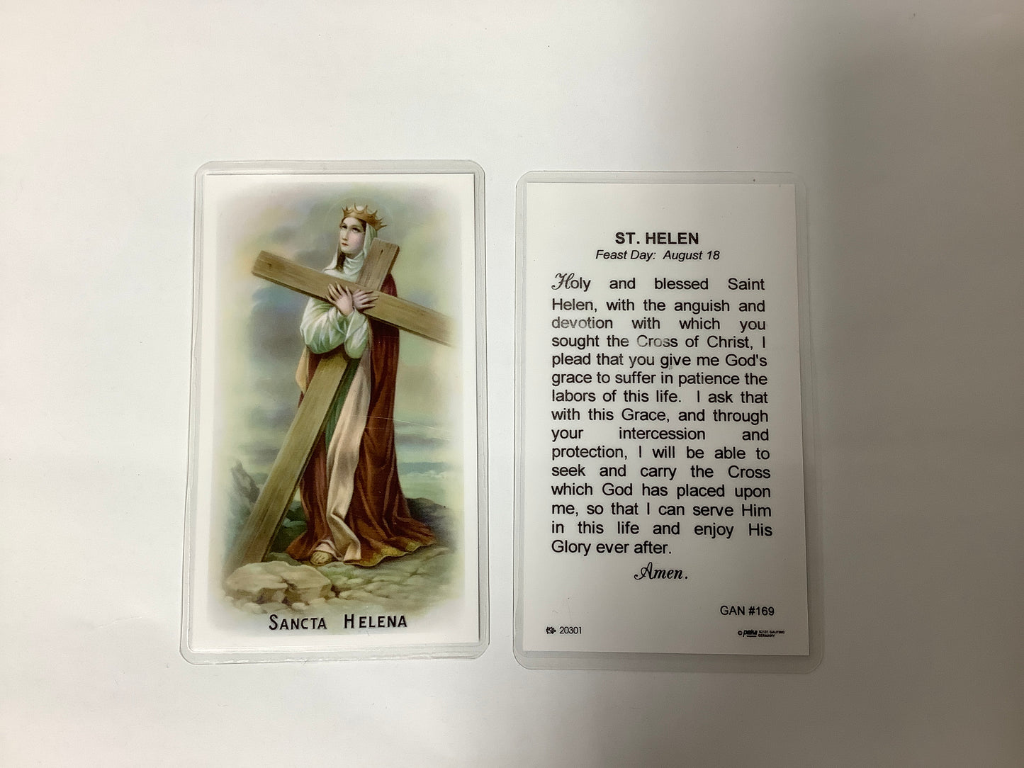 St. Helen Prayer Card