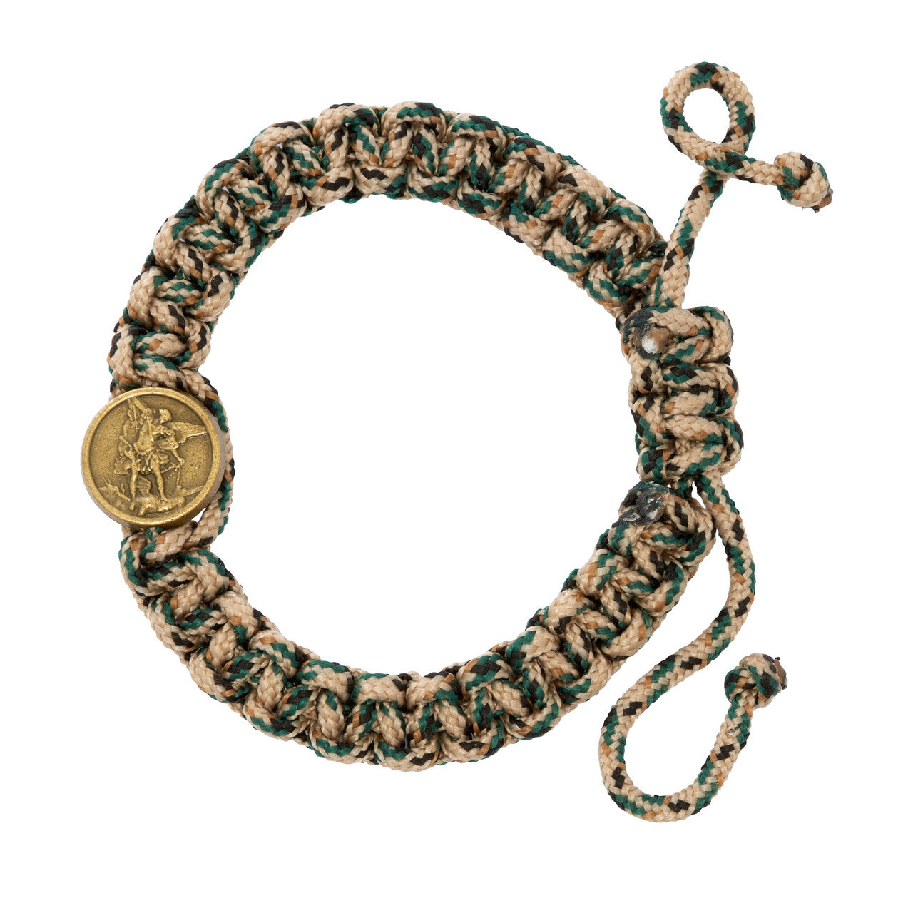 Army Paracord St. Michael Bracelet