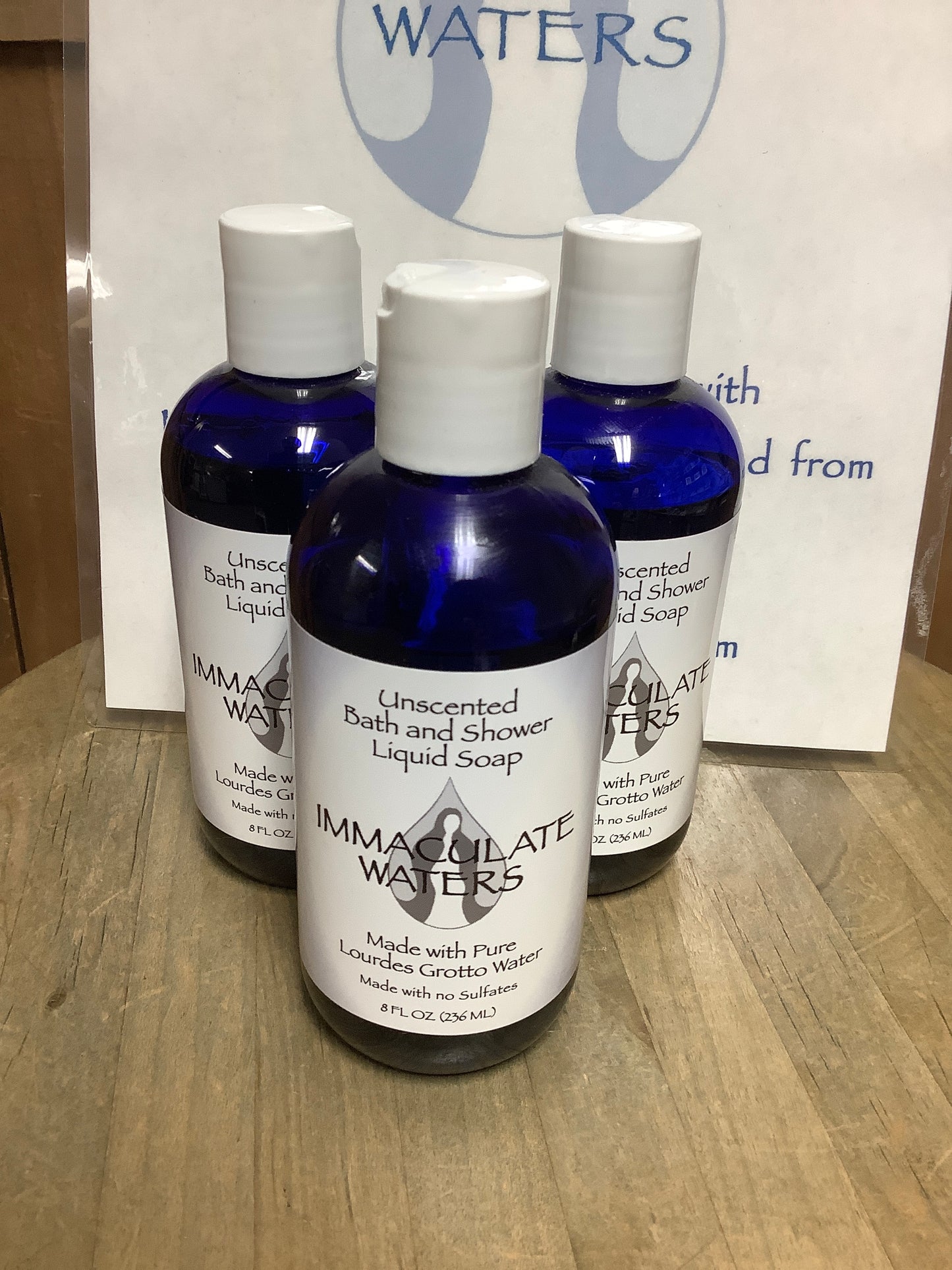 Immaculate Waters Unscented Liquid Soap