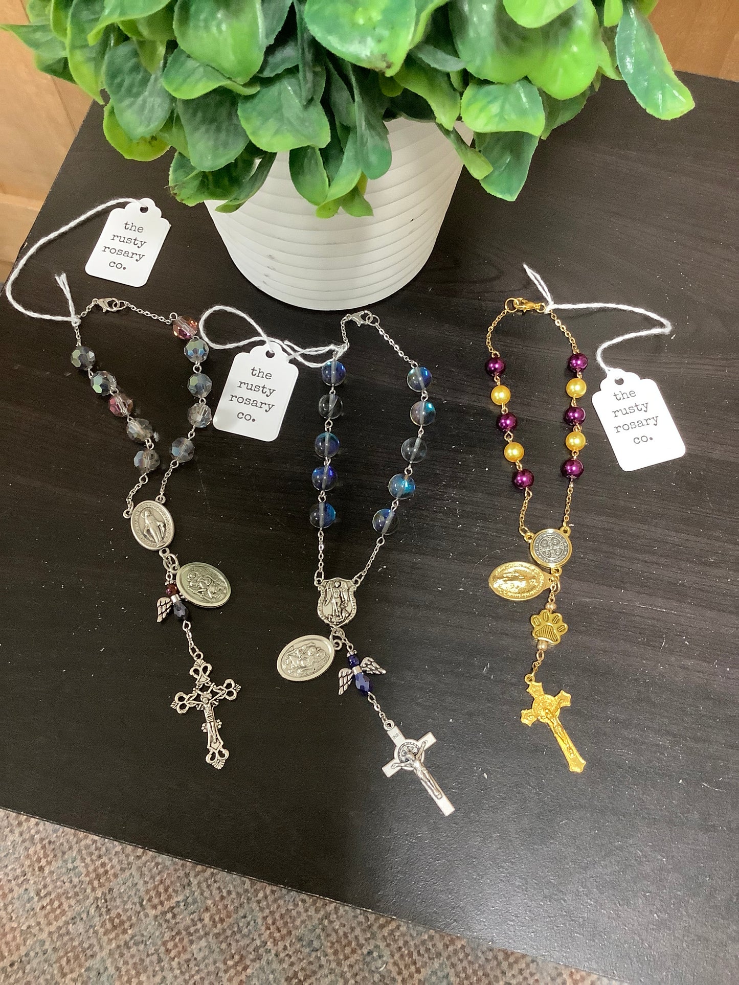 The Rusty Rosary Co. - Large Auto Rosary, Assorted