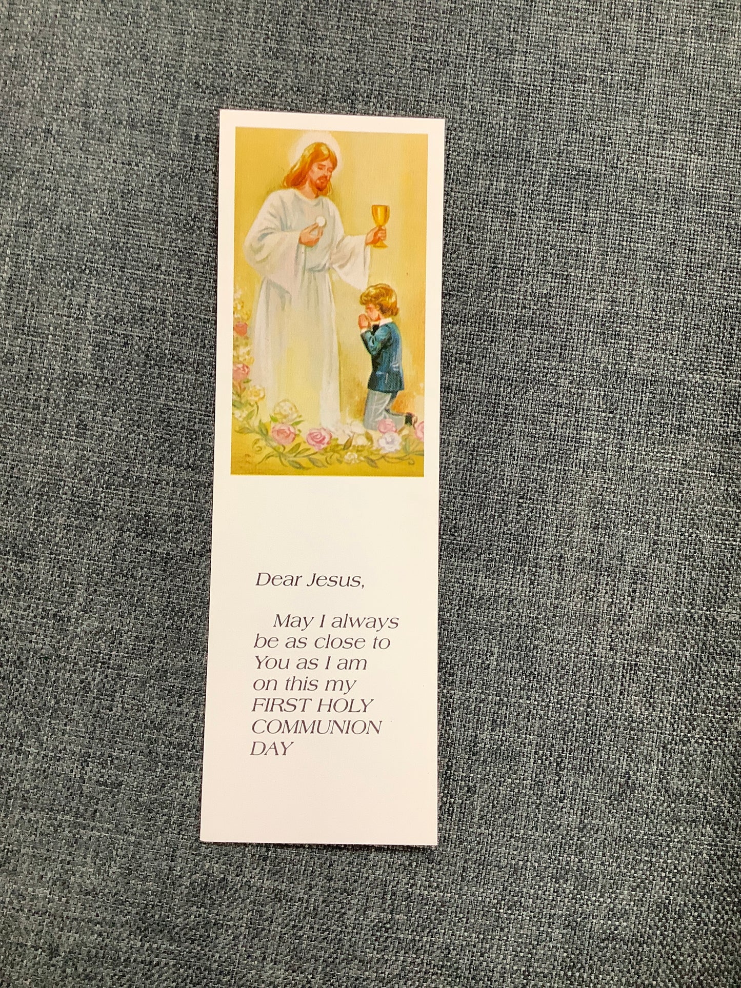 Dear Jesus Paper Bookmark
