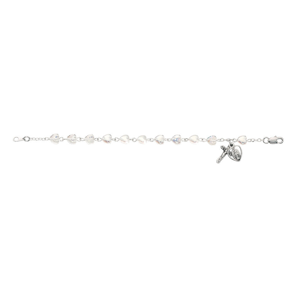 Crystal Heart Bracelet