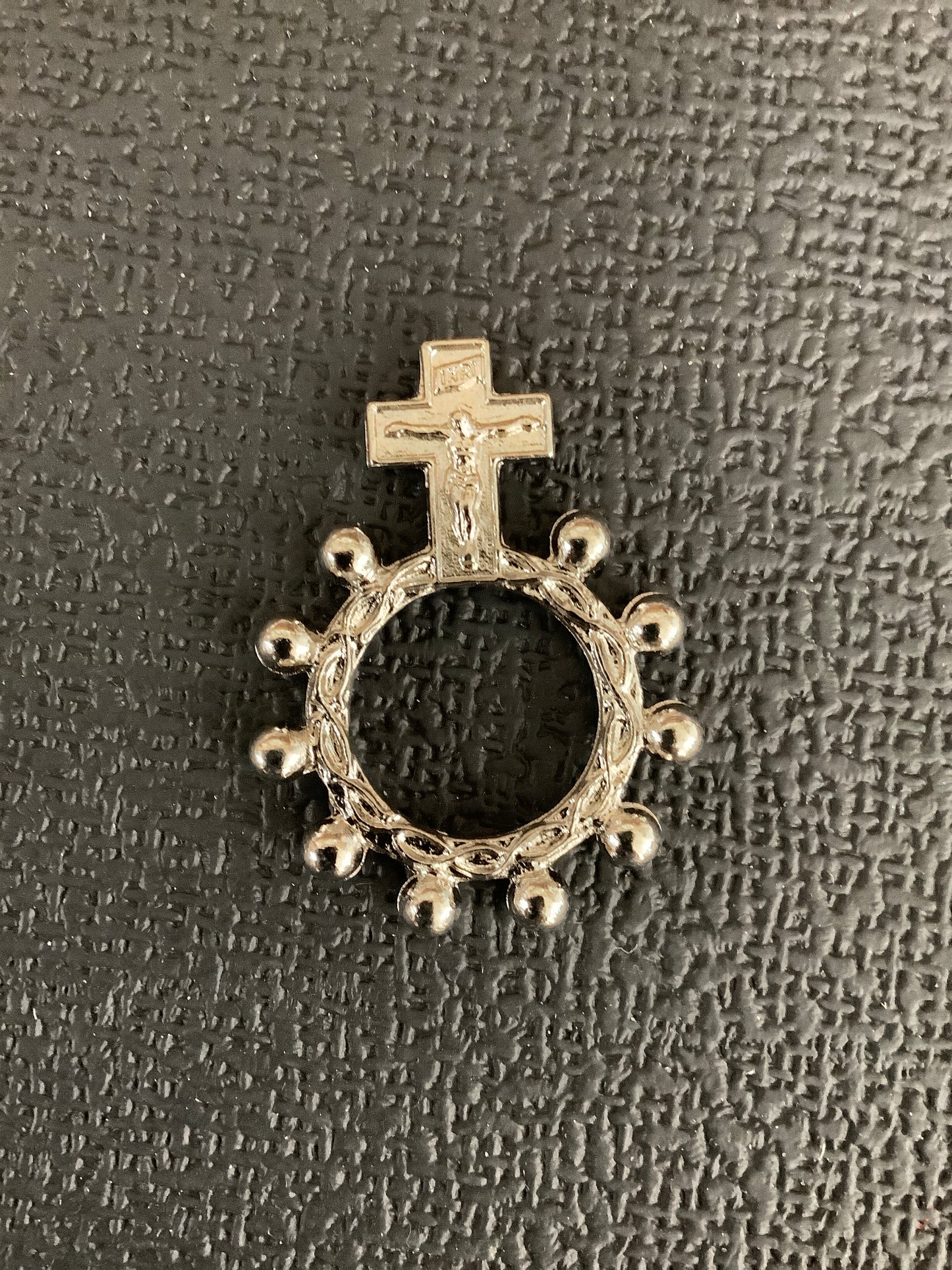 Finger Rosary - Silver