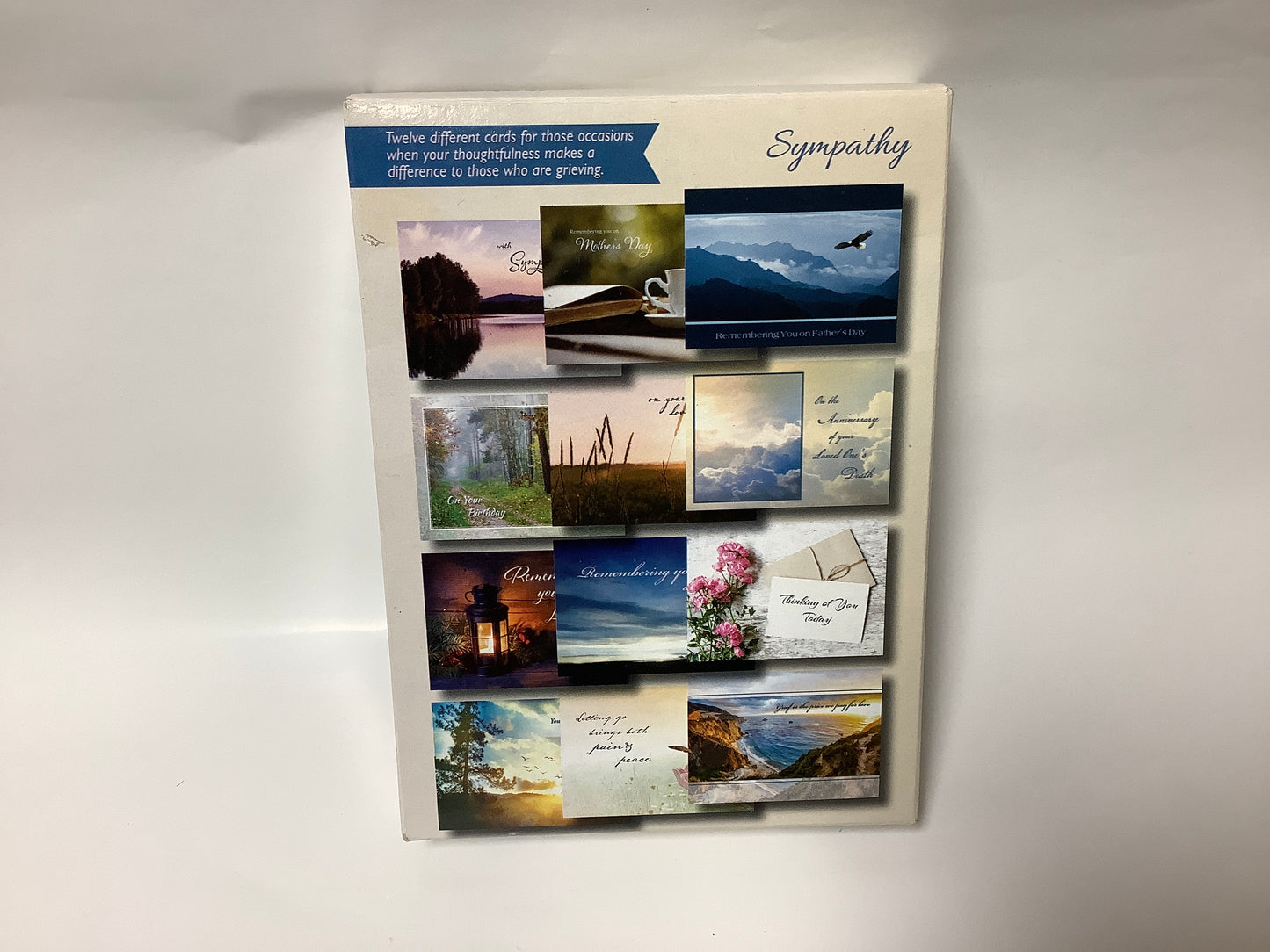 Sympathy Year of Comfort Boxed Cards - 12 Cards & Envelopes