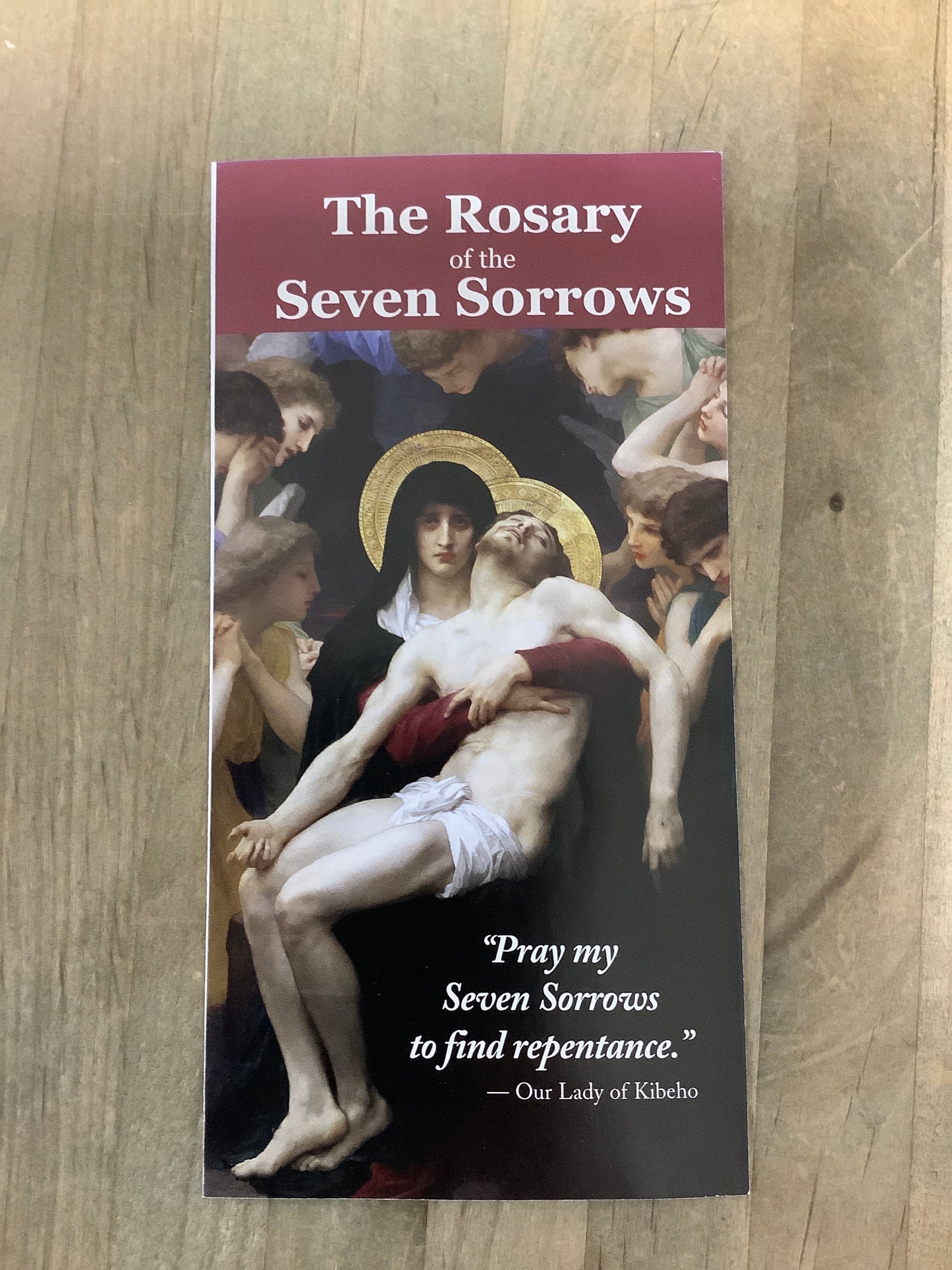 The Rosary of the Seven Sorrows Pamphlet