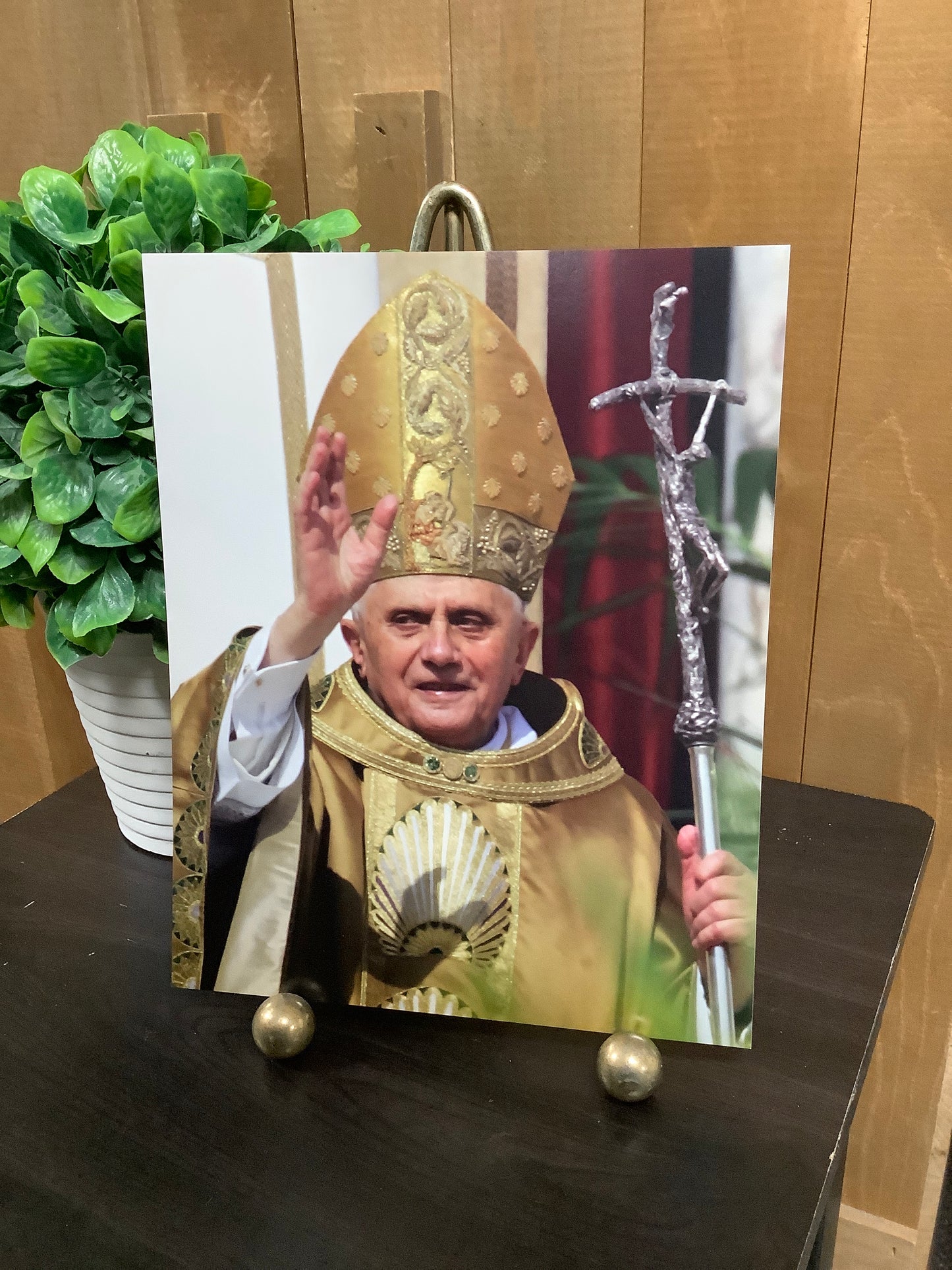 8x10 Print Pope Benedict