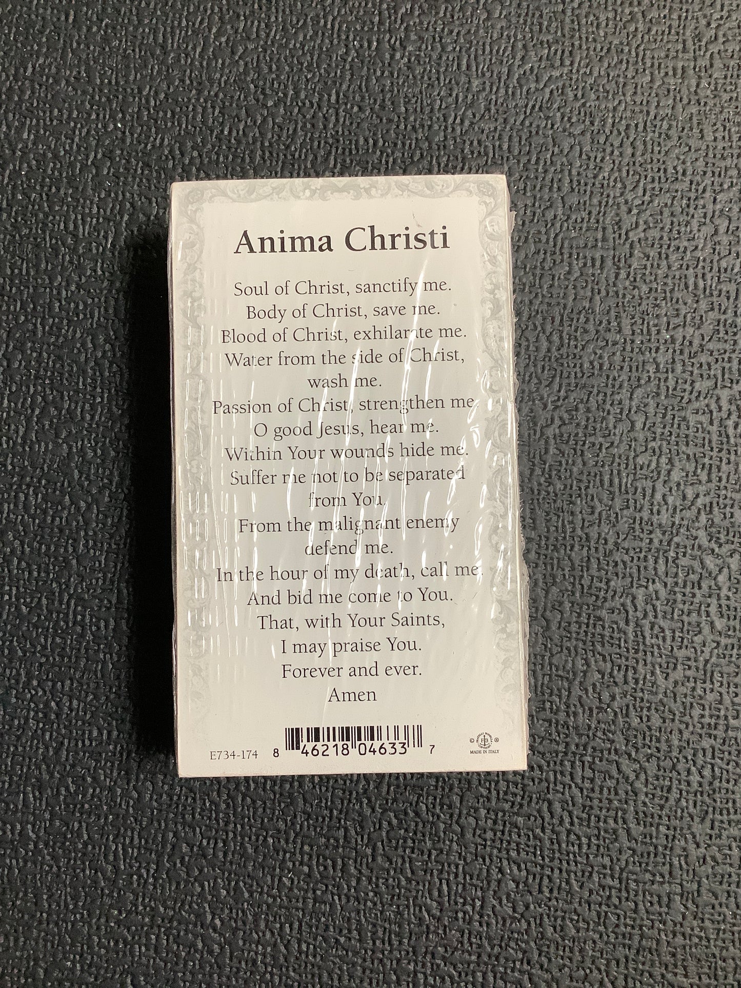 Gold Trim Sacred Heart of Jesus Paper Prayer Card - Pack of 100