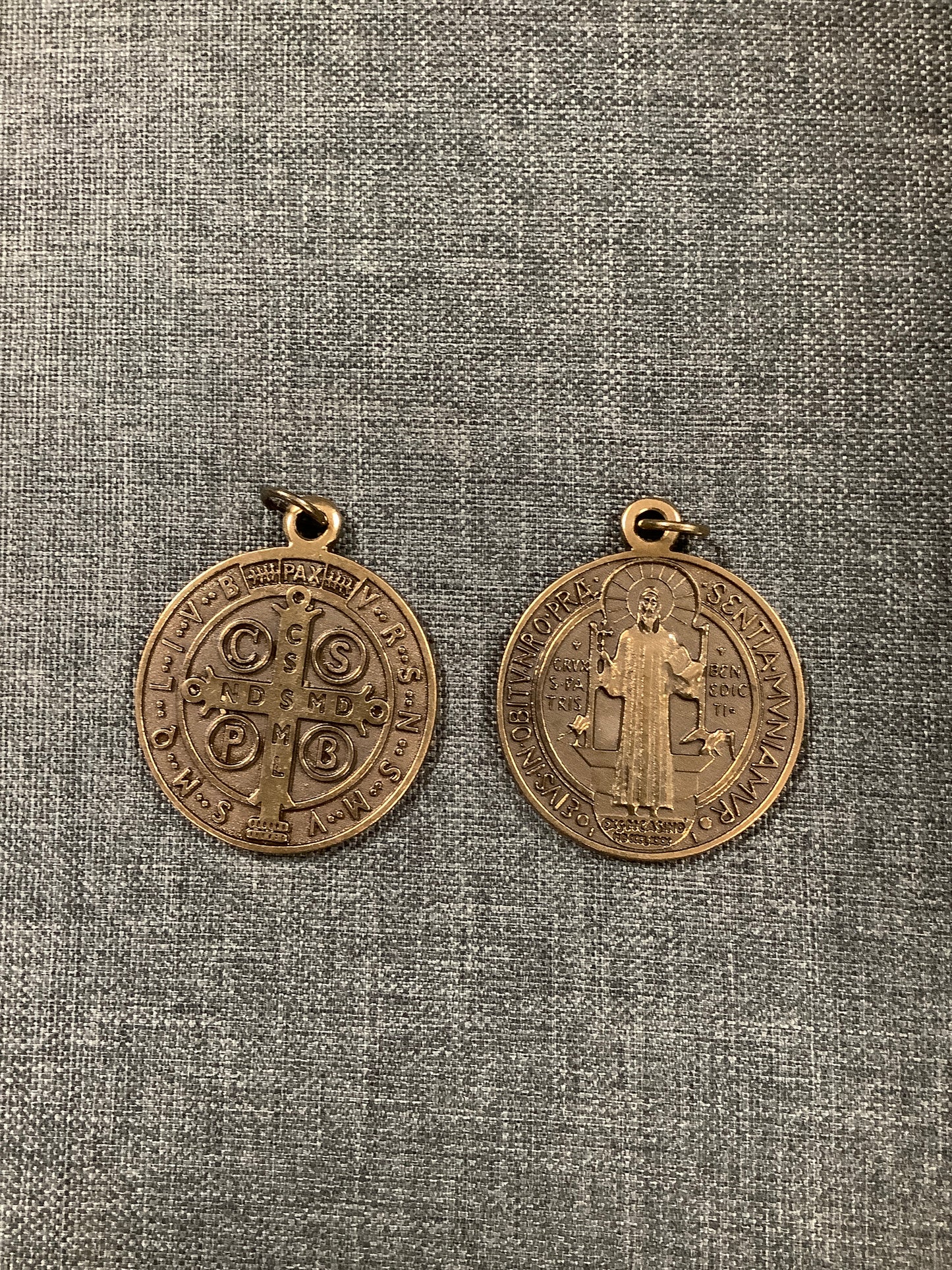 Large Bronze St. Benedict Medal