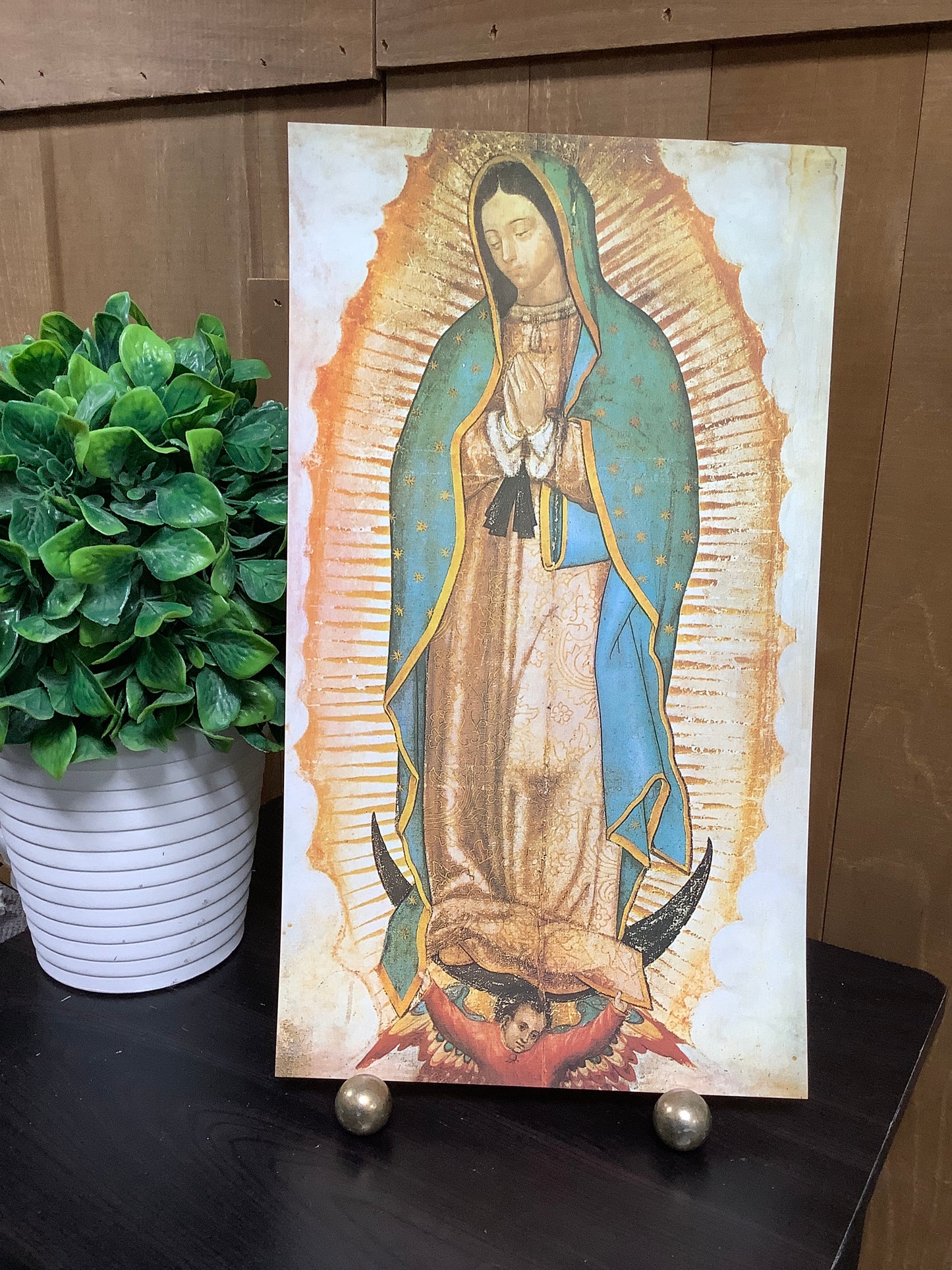 7.5x14 Our Lady of Guadalupe Print