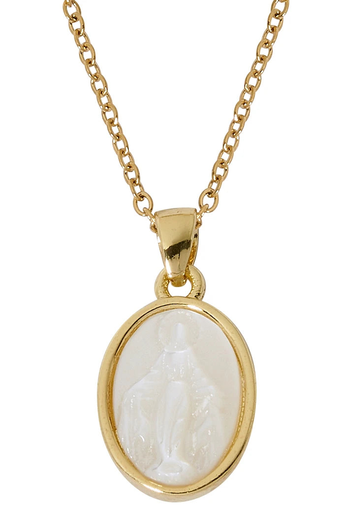 Mother of Pearl Miraculous Necklace
