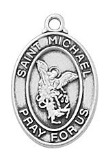 Sterling Silver St. Michael Medal