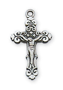 Sterling Silver Baby Crucifix