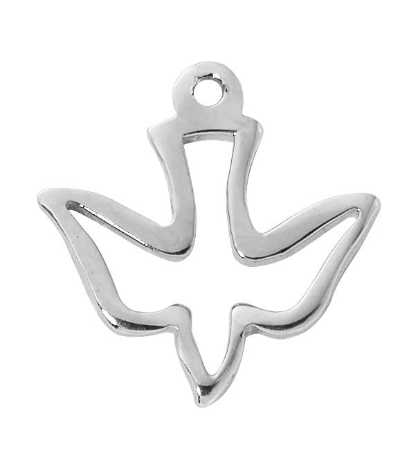 Sterling Silver Cut Out Dove