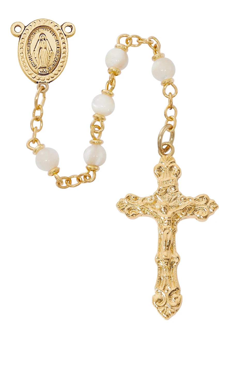 5MM Mother of Pearl Rosary