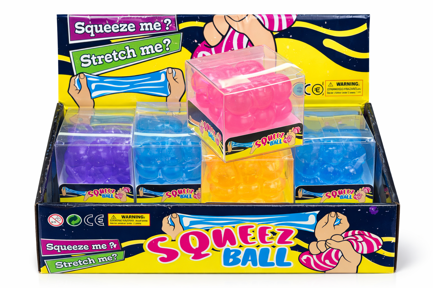 SQUEEZE BALL CUBE SQUISHY