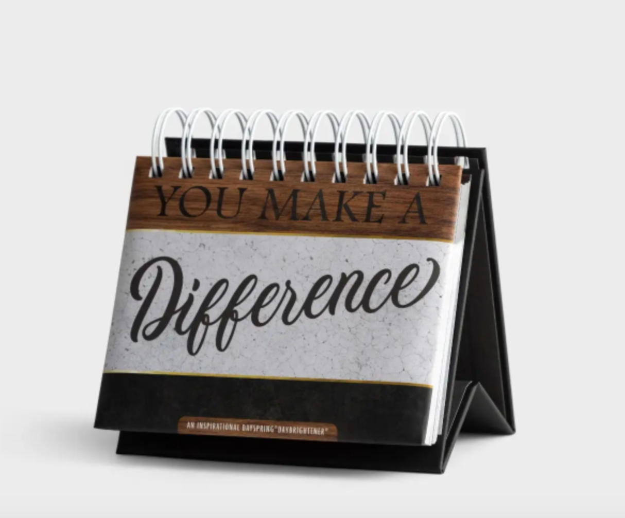 You Make a Difference - Perpetual Calendar
