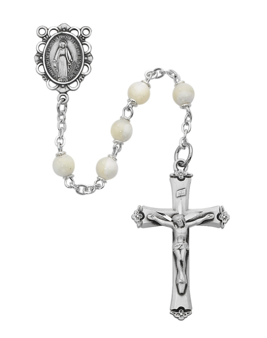 Genuine Mother of Pearl Rosary