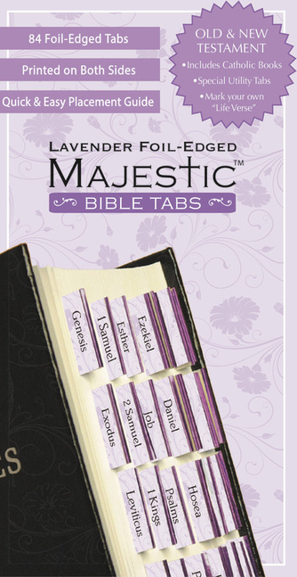 Majestic Bible Tabs Lavender