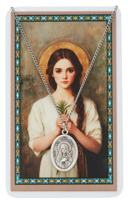 St. Philomena Prayer Card Set