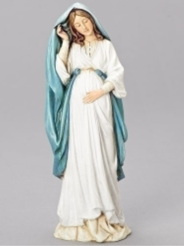 Pregnant Mary Statue