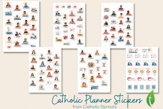 Catholic Planner Stickers