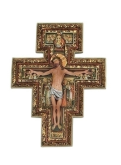10.75" San Damiano Crucifix