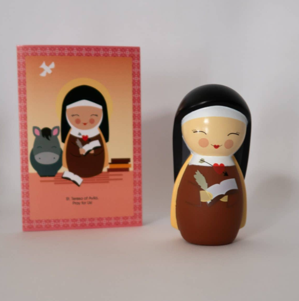 St. Teresa of Avila Shining Light Doll