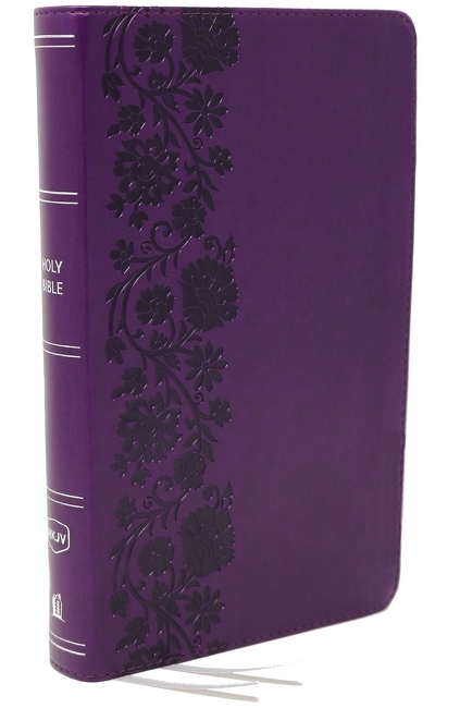 Nkjv, Reference Bible, Personal Size Large Print, Leathersoft, Purple, Red Letter Edition, Comfort Print: Holy Bible
