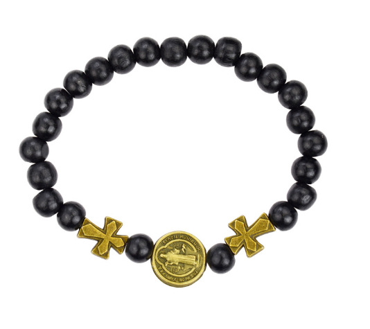 Men's Stretch St. Benedict Bracelet