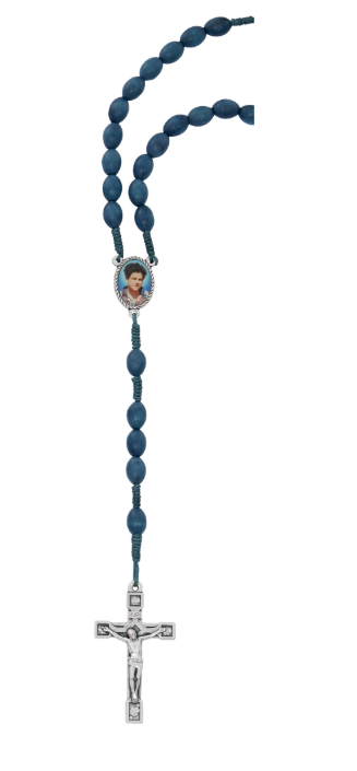 Blue Carlo Acutis Rosary