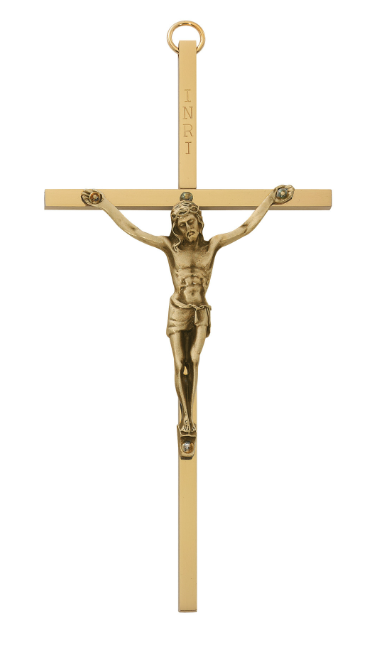 Brass Crucifix