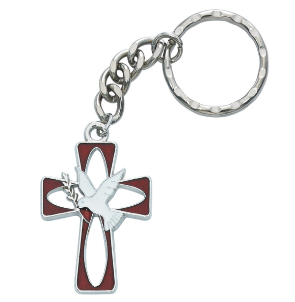 Holy Spirit Key Ring