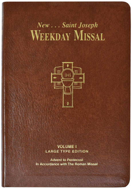 St. Joseph Weekday Missal, Volume I (Large Type Edition): Advent to Pentecost