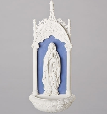 Our Lady of Lourdes Holy Water Font