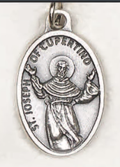 St Joseph of Cupertino - 1 inch Pray for Us Medal