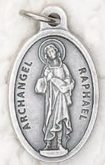 Archangel Raphael - 1 inch Pray for Us Medal