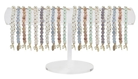 St. Benedict Stretch Bracelet Assorted Colors