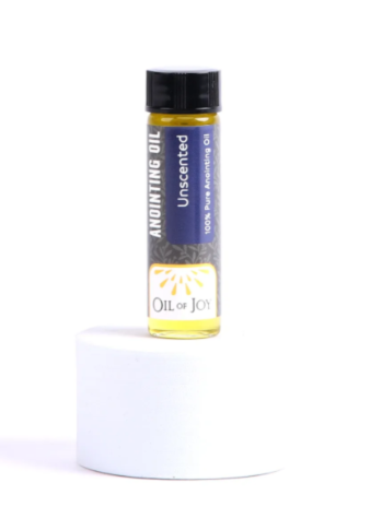 Anointing Oil -Unscented – 1/4 oz Glass Bottle