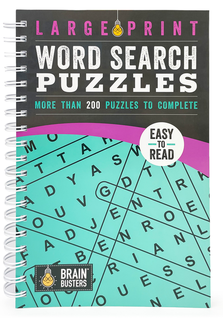 Large Print Word Search Puzzles